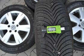 Elektróny R15 a zimné pneumatiky Michelin 195/65 R15 - 2