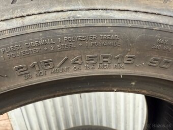 Letne pneumatiky GOODYEAR 215/45 R16 - 2