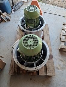 VYSOKOTLAKY VENTILATOR VARD 450/2 motor 7.5kw - 2