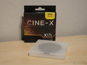 CINE-X polarizačný MC CPL filter (62mm) - 2