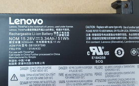 Lenovo battery 51Wh 01AV433 original - 2