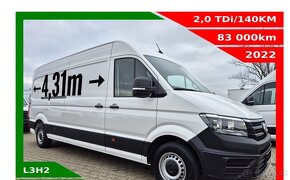 Volkswagen Crafter L3H2 2.0 TDi 140 HP/bez DPH - 2