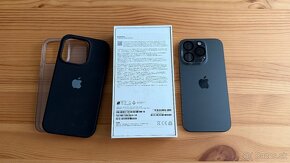 iPhone 15 Pro 128 GB Black , záruka 3/2026 - 2