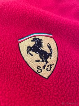 vintage Ferrari Michael Schumacher fleece mikina/bunda - 2