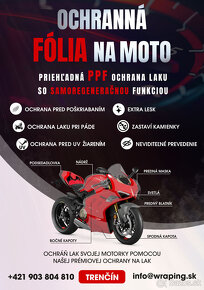 Ochranné PPF fólie na auto, moto a e-bike - 2