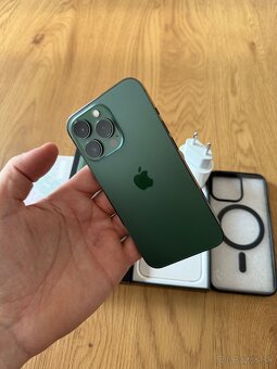 iPhone 13 Pro 128 gb Alpine Green v záruke + príslušenstvo - 2