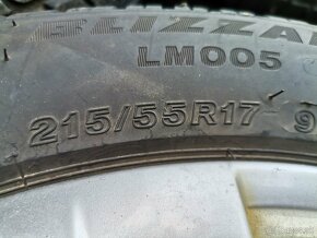 215/55 R17 ZIMNE OBUTIE NA ELEKTRONOCH 5X112 - 2