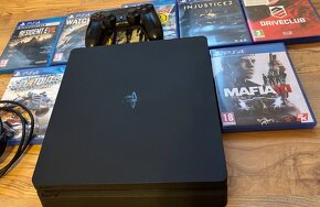 Ps4 + ovládač a 7 hier - 2