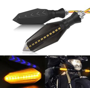 Led dynamické smerovky na motocykel - 2