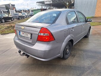 CHEVROLET AVEO 1,4 BENZÍN 74KW ROK 2009 - 2