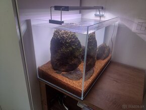 Akvarium+filter+led svetlo - 2