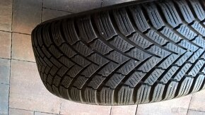 ZIMNÉ 205/55 R16 91H 4 ks CONTINENTAL cca 7 mm LEN 35,-€/kus - 2