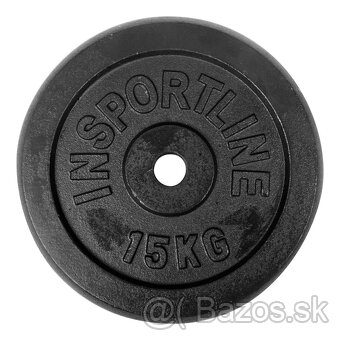 Liatinové kotúče  INSPORTLINE CASTBLACK      2 x 15 kg/30 mm - 2