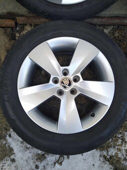 16"letné sada ŠKODA SCALA originál. - 2