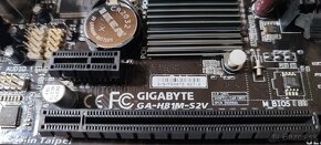 Mini ITX doska gigabyte GA H81M S2V + cpu i3 - 2