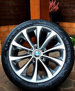 alu R18 5x120, bicolor, senzory tlaku, orig. BMW 5 / + 3/ - 2