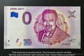 0 Euro Souvenir KAREL GOTT 2019 - 80. narozeniny - TOP - 2