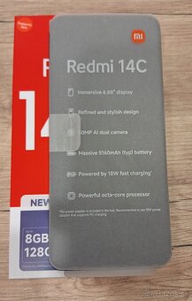 Xiaomi Redmi 14C 4/128, nový - 2