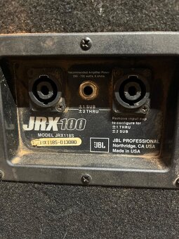 JBL JRX 100 - 2