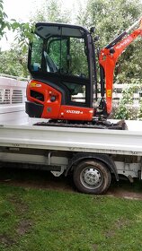 Minibager Kubota 1,8t - prenájom - 2