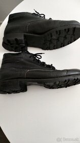 Policajné pracovné topánky kožené predám. - 2