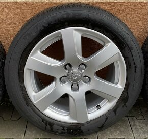 5x112 R17 ET37 7,5J + 225/55 R17 DUNLOP zimné - 2