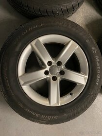 Predám zimnú sadu kolies na AUDI Q5, Pneu Matador, 235/65R17 - 2