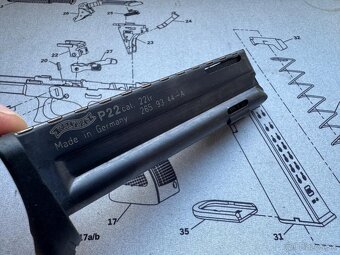Predám zásobník Walther P22 - 2