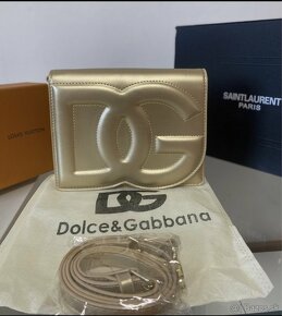 Zlatá elegantná kabelka - 2