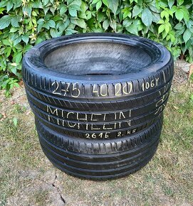 275/40 r20 letné MICHELIN 106Y - 2