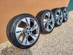 Predám kolesá Volkswagen 5x112 R20+letné pneumatiky - 2