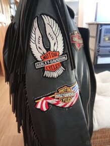 Dámska kožená bunda Harley Davidson - 2