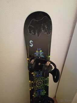 153 cm damsky snowboard Burton s viazanim Burton, channels - 2