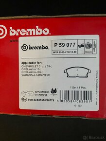 Predam brzdove dosticky Brembo - 2