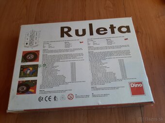 Ruleta spoločenská hra - 2