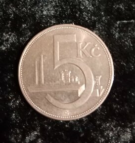 predám Československo 5 koruna 1938 - 2