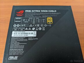 ASUS ROG-STRIX-550G, 80 PLUS Gold (550w max.) - 2