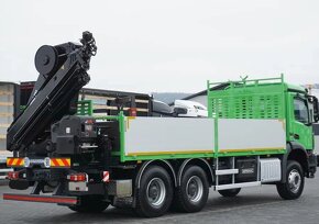 9004 Mercedes-Benz AROCS 2636 - 6x4 – Valník + HR- HIAB 232 - 2