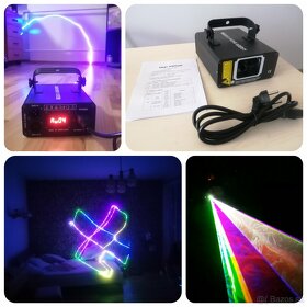 RGB laser 500mw, plnofarebný, vzory - 2