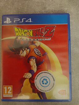 PS4 hry. Dragon ball z KAKAROT a grand TURISMO SPORT - 2