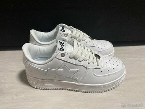 Bape Bapesta Biele Na Predaj - 2