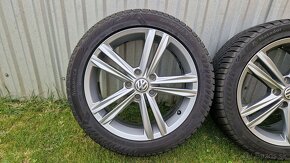 Zimná sada originál VW Golf 7, 5x112 R17 + pneu 225/45 R17 - 2