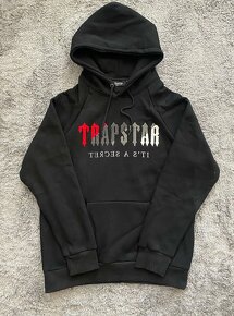 Trapstar Chenille Decoded Tracksuit - Black/Red - 2