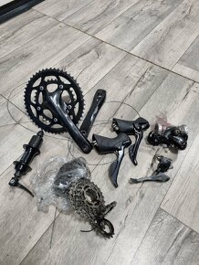 Cestná sada Shimano Sora 2x9 kompletná+ zadný náboj krátis - 2