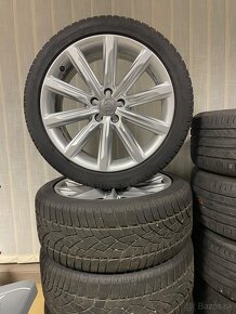 AUDi orig. disky 5x112 8j x19 ET 26 235 45 R19 zimné - 2