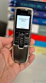 NOKIA 8800 SILVER TOP STAV AKO NOVÝ, BEZ ŠKRABANCA - 2