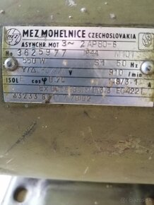 Elektromotor MEZ Mohelnice 550w, 910 ot /min, 400V. - 2