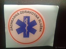 POLICAJNÉ Živicové odznaky 6cm - 2