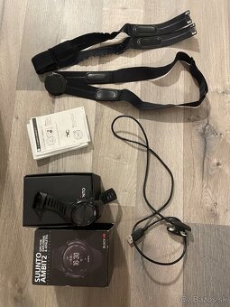 Suunto Ambit 2 + hrudny pas +  nový náhradný náramok - 2