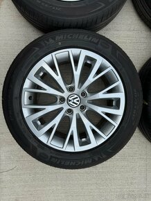 Volkswagen Passat alu disky  letné komplety 215/55 michelin - 2
